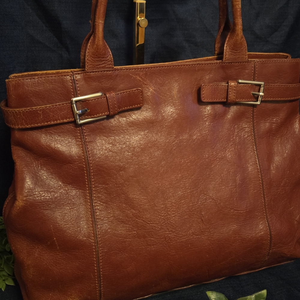 Kenneth Cole Vintage Leather Tote